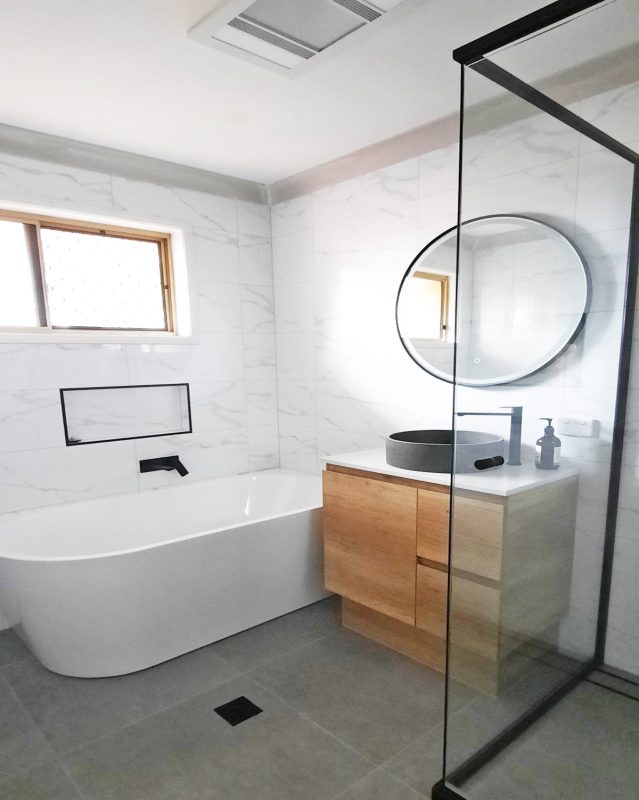 Bathroom renovation by Star Bathrooms and Renovations based in Keperra, Brisbane Northside.
